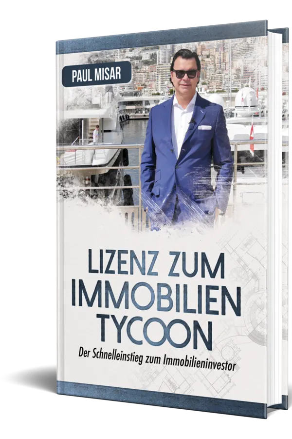 Kostenloses Buch „Lizenz zum Immobilien Tycoon“ von Paul Misar