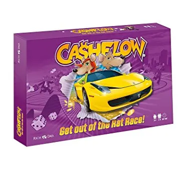 CASHFLOW Spiel in DEUTSCH – Rich Dad Investitionsspiel von Robert Kiyosaki – Neueste Originalausgabe von CASHFLOW 101