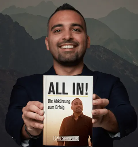 Gratis Buch von Said Shiripour All In! Die Abkürzung zum Erfolg
