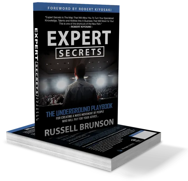 Gratis Buch Expert Secrets by Russell Brunson and Robert Kiyosaki – Englisch