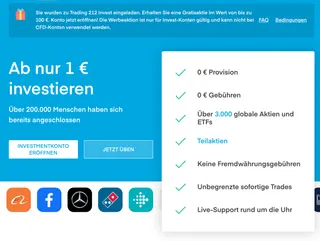 Gratis Aktie von trading212