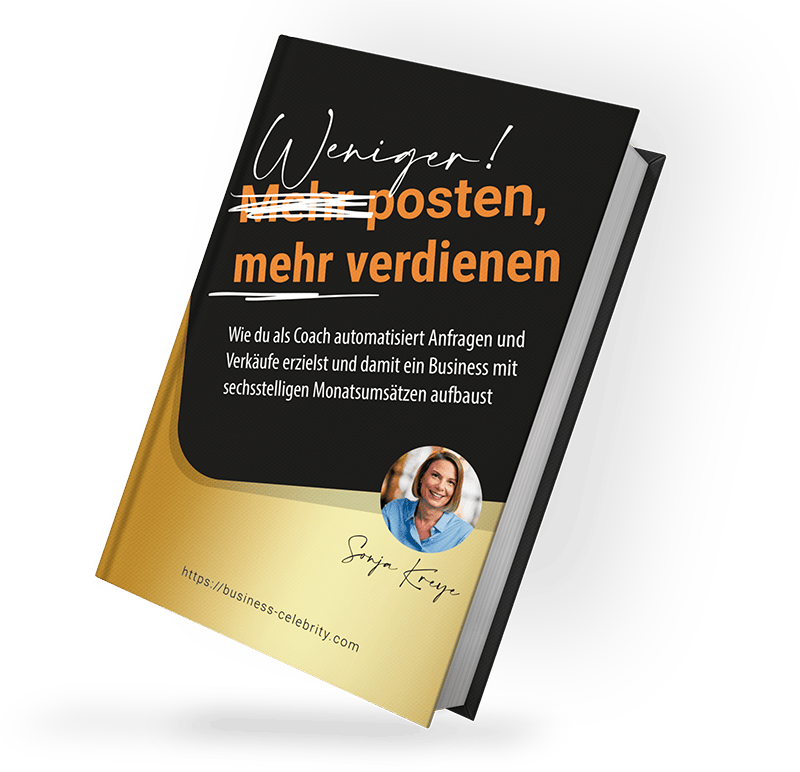 Gratis Buch: Weniger posten, mehr verdienen von Sonja Kreye