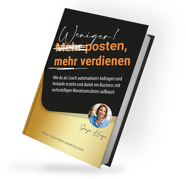 Gratis Buch: Weniger posten, mehr verdienen von Sonja Kreye